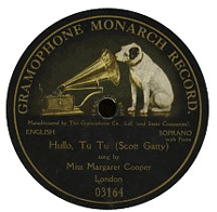 Gramophone Monarch Record 03164